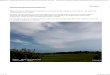 06.08.2011 - Rotierende Gewitterzelle mit Shelfcloud ...wetterbm.de/wp-content/uploads/2018/05/0018-06.08.2011-Shelf-in-… · hingegen nichts besonderes, wenn auch das Sonnenlicht