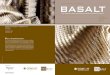 basalt - bafanet.com · basalt das ma gaZin der deutschen basaltf aserindustrie das ist ein unternehmensnetzwerk zur erforschung und entwicklung der basalt-faser und deren einsatzmöglichkeiten