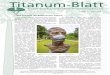 Titanum-Blatt - uni-bonn.de · plante Jubilar-Ehrung im Garten nicht haben durchführen können. Als Dank und Anerkennung für 25 Jahre Mitgliedschaft – ein Viertel Jahrhun-dert!