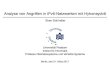 Analyse von Angriffen in IPv6-Netzwerken mit Hyhoneydv6 · Sven Schindler, Bettina Schnor, Simon Kiertscher, Thomas Schefﬂer and Eldad Zack. IPv6 network attack detection with HoneydV6