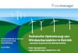 Technische Optimierung von Windparkprojekten in Betriebarchiv.windenergietage.de/WT24/24WT11_F7_1430_wpd.pdf · Technische Optimierung von Windparkprojekten in Betrieb - Zwischen