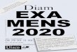 EXTRAIT EXA - Diam Diffusion · 2020. 1. 28. · Diam EXA MENS 2020 EXTRAIT d’examens proposés par la CMF des listes de morceaux sans engagement (Confédération Musicale de France)