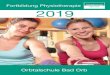Fortbildung Physiotherapie Orbtalschule Bad Orb 2019...med. trainigstherapie in der neurologie / multiple sklerose in der physiotherapie 24 myofascial release – grundkurs 25 myofascial