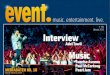 # 196 januar 2020 Interview Music · 2019. 12. 20. · PORTRAIT Der live-guide event. - Das deutsche Magazin für alle Music-, Entertainment- und Live-Fans: Wer kommt wann und wo
