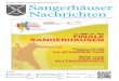 Amtliches Mitteilungsblatt für die Stadt Sangerhausen ...€¦ · Amtliches Mitteilungsblatt für die Stadt Sangerhausen Sangerhäuser Nachrichten Jahrgang 10, Freitag, den 4. Juli