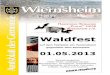 New Wiernsheim KW 17 ID 68116 · 2013. 4. 26. · Seite 4 / Nummer 17 Amtsblatt Wiernsheim Freitag, 26. April 2013 Veranstaltungen im Monat Mai 2013 01.05.13 Waldfest Harmonika-Spielring