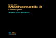 Das ist Mathematik 3 - oebv.at · 2020. 10. 15. · Mathematik 3 Testen und Fördern Lösungen ... Das ist Mathematik 3 . Testen und Fördern, Arbeitsheft (ISBN 978-3-209-08439-2)