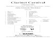 Clarinet Carnival...Clarinet Carnival Clarinet Solo Wind Band / Concert Band / Harmonie / Blasorchester / Fanfare John Glenesk Mortimer EMR 10990 1 1 4 4 1 1 1 5 4 4 1 1 2 2 2 1 1