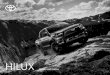 HILUX - Toyota Keller · PDF file Individuelle Händlerpreise auf Anfrage bei Ihrem Toyota Vertragshändler. 1) Für Hilux Double Cab. 2) Für Hilux Extra Cab. 3) Für Hilux Single