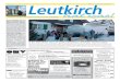 Nr. 1 – 12. Januar 2011 Leutkirch Menschen, Vereine ... · Erwachsene aus der Nachbarschaft zusammengeholfen, bis das 3,40 Meter hohe Schneehaus fertig war. ... bis der eisige Riesenbau