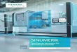 SINUMERIK Intelligent solutions for machine toolsa...Siemens Machine Tool Systems 4 CNC-Portfolio 6 Antriebe und Motoren 16 Branchenlösungen 18 Bearbeitungstechnologien 20 CNC-Performance