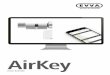 AirKey - EVVA Sicherheitstechnologie GmbH · 2020. 10. 22. · Erste Schritte. AirKey-Registrierung Klicken Sie unter den Button AirKey-Registrierung an. Füllen Sie die Formularfelder