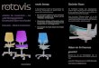 rotavis bewegt Gesünder Sitzen · Ihr eigenes Stuhldesign. Das funktionelle Polster können Sie übrigens einfach abnehmen und waschen, damit der Stuhl auch nach Jahren noch wie