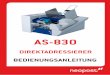 Kopie von B Neopost AS-830 Deutsch 619 - AMBIDSALESebay.ambidsales.com/items/neopost_as830/... · 2013. 2. 16. · forderungen der Richtlinie Nr. 2006/42/EG und der Richtlinie 2004/108/EG