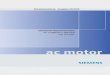 Drehstrom-Asynchronmotor AC COMPACT DRIVES Typ 1PL618.€¦ · Drehstrom-Asynchronmotor AC COMPACT DRIVES 1PL618 Betriebsanleitung Ausgabe 03/2008 . Sicherheitshinweise Dieses Handbuch