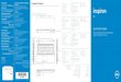 Schnellstart-Handbuch - Windows 8...4 19 18 17 15 16 10 3 1 2 11 12 13 14 5 6 7 8 9 Información para NOM, o Norma Oficial Mexicana La información que se proporciona a continuación
