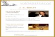 J. S. Bach - WordPress.com · 2011. 5. 18. · J. S. Bach bei den Ludwigsburger schLossfestspieLen KaRTEN & INFO: 07141. 93 96 36 | Bach. Quinta essentia SO 19. Juni| 19.00 Uhr Ordenskapelle