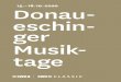 Donau- eschin- ger Musik-...Ein Festival für Musik unter erhöhten Hygiene-Auflagen zu planen, bringt den Konzertbetrieb an seine Grenzen. Aber natürlich überwiegt die Freude darüber,