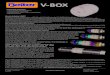 V-BOX€¦ · V-BOX Verpackung beinhaltet: - V-Box montiert mit Membran #3 - je 1 Membran #1, #5 und #7 - Ersatzschraube, Mutter und Unterlagscheibe - Stiftschlüssel 2mm