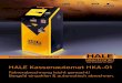 Kassenautomat HKA-01 - HALE Electronic GmbH€¦ · PRO-HKA-01-de, Stand 02/2020. Technische Änderungen vorbehalten. HALE electronic GmbH Eugen-Müller-Straße 18 A-5020 Salzburg