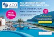 14. Oktober 2020 Kreta / Griechenland - ChessBasefindevent.chessbase.com/content/Docs/tournaments/762/...Die ACO Senioren-Schachweltmeisterschaft 2020 findet vom 5. - 14. Oktober 2020