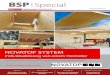 tschechisches BsP ist europaweit gefragt · 2015. 10. 29. · BSP | Special NOVATOP SYSTEM Individuallösung von einem Hersteller NOVATOP ACOUSTIC – überprüfter hoher Absorptionsgrad