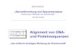 Thomas Hankeln - uni-mainz.de · 1 WS 2018/2019 „Genomforschung und Sequenzanalyse - Einführung in Methoden der Bioinformatik- “ Thomas Hankeln Alignment von DNA- und Proteinsequenzen