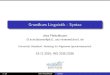 Grundkurs Linguistik - Syntax Grundkurs Linguistik - Syntax Jens Fleischhauer fleischhauer@phil.uni