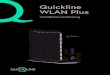 Quickline WLAN PlusAktiviertes WLAN-Netz deaktivieren Deaktivieren Sie das im Quickline WLAN Modem integrierte WLAN im Quickline Kundenportal. Dies, damit sich Ihre Endgeräte nicht