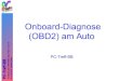 Onboard-Diagnose (OBD2) am Auto · 2016. 7. 8. · • OBD: On Board Diagnose – Schnittstelle zum Auslesen von Motordaten – Keine Fahrzeugzulassung ohne OBD – Seit 2000 für
