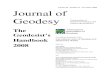 Volume 82 ∙ Number 11 ∙ November 2008 Journal of Geodesy · 2019. 9. 16. · Volume 82 ∙ Number 11 ∙ November 2008 Journal of Geodesy Continuation of Bulletin Géodésique