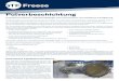Pulverbeschichtung - GTF Freese · 2020. 8. 3. · Pulverbeschichtung Umweltfreundlicher, widerstandsfähiger Korrosionsschutz mit attraktiver Farbgebung. ihrer strukturellen Schwäche