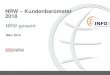 Kundenbarometer 2018 - KCM-NRW · 2019. 6. 7. · 2 Studiengrundlagen Feldzeit: 28.08.2018 bis 20.11.2018. Interviews: 13.226 Interviews ab 16 Jahren. Stichprobenziehung: - Zufallsziehung