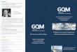 GQM · 2017. 6. 29. · GQM Gesellschaft für GQM Gesellschaft für Qualitätsmanagement und Marketing Telefon +49 6202 9200962 Fax +49 6202 9200959 kontakt@gqm-heidelberg.de Wir