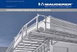 CONTAINERTREPPEN-ANLAGEN - MAUDERER · 2020. 7. 22. · vorschriften (Ausführung nach DIN EN ISO 14122 1-3:2001). Die Treppen und Lauf-stege sind mit einem absolut rutschfesten und