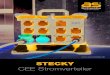 STECKY - as - Schwabe · 2020. 5. 28. · Eingang 16 A, ca. 11 kW Ausgang Leitungsart Absicherung belastbar bis VPE EAN Art.-Nr. CEE-Stecker 400 V, 16 A, 5-polig 4x Schutzkontaktsteckdosen