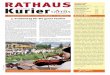 Seite 2 · Rathaus-Kurier · Nr. 5/2013 · 30. Mai 2013 Nichtamtlicher Teil Am 30. April 2013 wurde Uta Dehmel die Myconiusmedaille der Residenzstadt Gotha über-reicht. Der Stadtrat