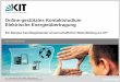 Online-gestütztes Kontaktstudium Elektrische ......Institut für Elektroenergiesysteme und Hochspannungestechnik (IEH) Online-Betreuung und Präsenzphasen (anteilig) Marcel Engel,