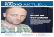 RA AKTUELL - Hörzu · 2019. 6. 25. · Sound (WDR 2013) 0.05 ARD-Nachtkonzert 6.00 Start ins Wochenende Moderation: André Kuhnert 8.10 Der Comedy-Wochenrückblick 9.00 Das Radio