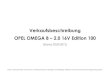 Verkaufsbeschreibung OPEL OMEGA B 2.0 16V Edition 100Seiten-/Frontansicht – Dezente Tieferlegung (55/35) und schwarze In-Pro Seitenblinker ©2012 –Nutzung der Bilder und Texte