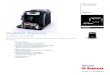 HD8751/11 Philips Kaffeevollautomat · 2017. 1. 6. · Philips Saeco Intelia Kaffeevollautomat Focus HD8751 Perfekter Espresso so einfach wie noch nie Nur Philips Saeco Intelia bietet