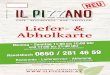 Eingang - ilPizzano · 2020. 4. 20. · pizzano nudelsalat mit penne, schinken, div. gemÜse.... 26 il pizzano spezial salat hÜhnerstreifen, speck, zwiebel.... 6,90 € dressing