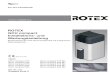 ROTEX Installations- und Wartungsanleitung...Für den Fachbetrieb ROTEX GCU compact Installations- und Wartungsanleitung Bodenstehender Gas-Brennwertkessel mit integriertem Wärmespeicher