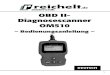 OBD II- Diagnosescanner OM510 · 2012. 5. 3. · 6.3 Fehlercodes auslesen Bitte beachten! Niemals das Diagnosegerät an die OBD II-Buchse anschließen oder trennen, solange die Zündung