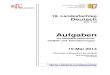 Aufgaben der... · 2020. 4. 15. · Liebe Kolleginnen und Kollegen, ich freue mich, Ihnen das Programm für den18.Landesfachtag Deutsch zum Thema Aufgaben im Deutschunterricht Vielfalt