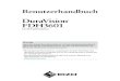 DuraVision FDH3601 Benutzerhandbuch - Schneider Digital · 2018. 2. 4. · 6 Kapitel1Einführung Kapitel 1 Einführung Vielen Dank, dass Sie sich für einen LCD-Farbmonitor von EIZO