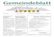 Gemeindeblatt · 2016. 2. 26. · Gemeindeblatt AMTSBLATT DER GEMEINDE HILZINGEN MIT DEN ORTSTEILEN Hilzingen Duchtlingen Schlatt a.R. Weiterdingen Binningen Riedheim 52. Jahrgang