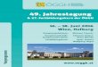 49. Jahrestagung - OEGGH · Vorsitz: A. Püspök (Eisenstadt), J. Tschmelitsch (St.Veit) Internistische Probleme nach Ösophagus- und Magenresektionen H. Hammer (Graz) Refluxkrankheit