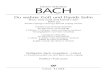 BACH - s3.eu-central-1.amazonaws.com · for soli (SAT), choir (SATB) 2 oboes, 2 violins, viola and basso continuo edited by Hans Grischkat English version by Henry S. Drinker Carus