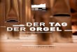 DER TAG DER ORGEL - Elbphilharmonie · 2018. 2. 7. · mas Cornelius zu den vielseitigsten Musikern seiner Generation. Er tritt sowohl solistisch, im Ensemble als auch mit Chören